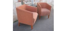 Paire de fauteuils 
