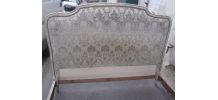 Lit corbeille patiné style Louis XV