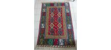 Kilim tapis turc fait à main en pure laine 200cm*125cm