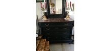 COMMODE AVEC MIROIR 