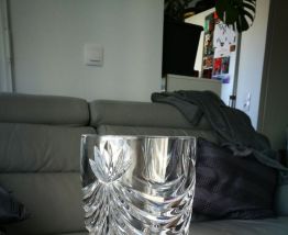 Vend vase en cristal  d'Arque