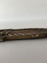 Ornement ancien de porte décor de serrure