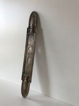 Ornement ancien de porte décor de serrure