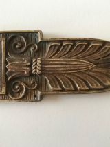 Ornement ancien de porte décor de serrure