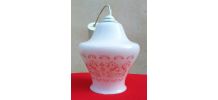 Joli lustre en opaline 