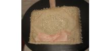 ancien coussin de Baptême