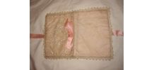 ancien coussin de Baptême
