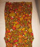 robe motif fleurs vintage 70