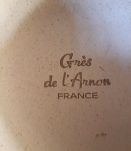 2 bols à soupe tête de lion Grès de l'Arnon