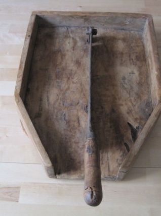 XIXe siècle Planche à Découper en bois, planche  Poissonnier