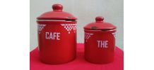 Jolis pots en céramique émaillée - Comptoir de famille
