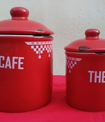 Jolis pots en céramique émaillée - Comptoir de famille