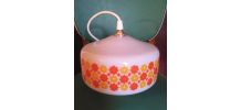 Lustre en opaline Années 60/70