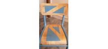 Chaise maternelle vintage