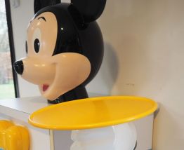 Commode MICKEY MOUSE STARFORM 1980 Pierre COLLEU