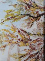 Tabeau-Peinture à l'huile - Original signé