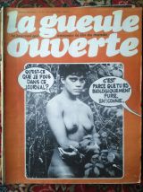 Lot "La gueule ouverte" - journal satirique années 70