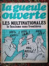 Lot "La gueule ouverte" - journal satirique années 70