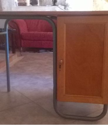 Bureau d'étude vintage années 60 par Jacques Hitier