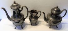 Lot set de service cafetière théière  marque ORBRILLE