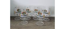 Boîte de 6 verres à bières Kanterbrau Vintage