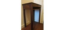 Petit meuble de métiers en bois à compartiments circa 1950