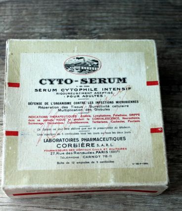 Boîte vide médicament