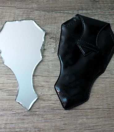 Petit miroir de sac vintage