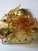Broche - création artisanale JPM´CREATIONS  "PIECE UNIQUE - 