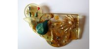 Broche - création artisanale JPM´CREATIONS