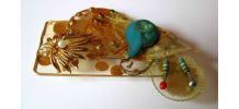 Broche - création artisanale JPM´CREATIONS