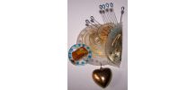Broche - création artisanale JPM´CREATIONS