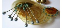 Broche - création artisanale JPM´CREATIONS