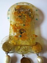 Broche - création artisanale JPM´CREATIONS