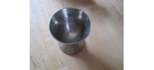 6 coquetiers inox vintage 