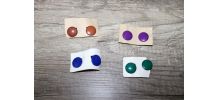 4 paires de boucles d'oreilles clip