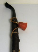 Pipe à fumer courte en bois made hand artisanal