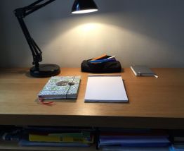 Bureau Habitat Elegance Chêne et Verre
