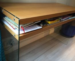 Bureau Habitat Elegance Chêne et Verre