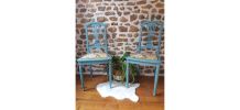 Chaises relookées