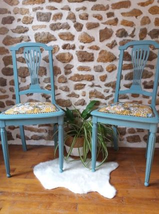 Chaises relookées