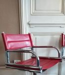 Lot fauteuils salon de coiffure vintage