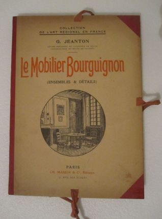 ancienne planche mobilier bourguignon