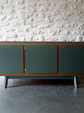 Enfilade d'1m50 bois et vert