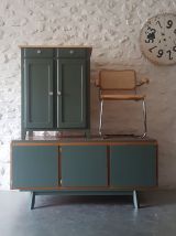 Enfilade d'1m50 bois et vert