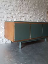 Enfilade d'1m50 bois et vert