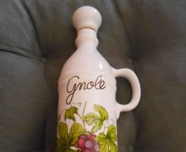 Cruchon  pour gnole porcelaine véritable REVOLE
