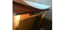 Table formica sur mesure par menuisier 1970