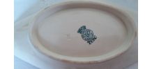 Soupière et 2 raviers en demi porcelaine Badonviller