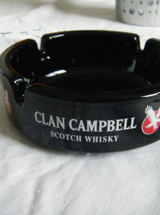 Ancien cendrier Bistrot whisky Clan Campbell 